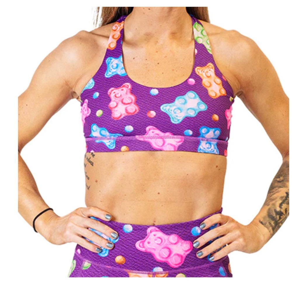 CVG Sugar High (Gummy Bear) sports Bra XL